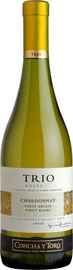 Вино белое сухое «Trio Reserva Chardonnay»