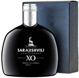 Коньяк грузинский Sarajishvili XO Black Edition, 0.7 л в подарочной упаковке