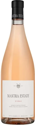 Вино розовое сухое Mantra Syrah Rose, 0.75 л 2024