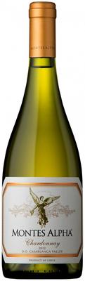 Вино белое сухое «Montes Alpha Chardonnay» 2011 г.