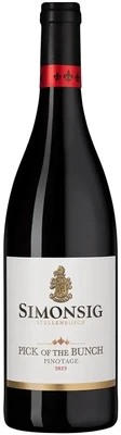 Вино красное сухое Simonsig Pick of the Bunch Pinotage Stellenbosch, 0.75 л 2023