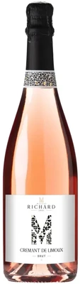 Вино игристое розовое брют Martial Richard Cremant de Limoux AOP Rose, 0.75 л