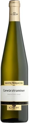 Вино белое сухое Mastri Vernacoli Gewurztraminer Trentino DOC, 0.75 л 2025