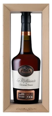 Кальвадос Christian Drouin Calvados Pays d'Auge, 0.7 л 2006, в деревянной подарочной упаковке