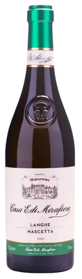 Вино белое сухое Mirafiore Nascetta Langhe DOC, 0.75 л 2021