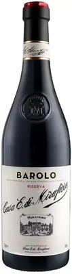 Вино красное сухое Mirafiore Barolo Riserva DOCG, 0.75 л 2010