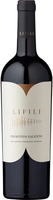 Вино красное полусухое Lifili Primitivo Salento IGP, 0.75 л 2024