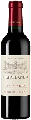 Вино красное сухое Chateau D'Arvigny Haut-Medoc AOC Cru Bourgeois, 0.375 л 2023