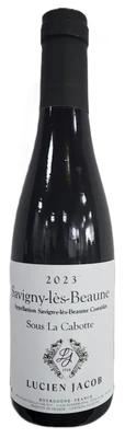 Вино красное сухое Lucien Jacob Savigny-les-Beaune Sous La Cabotte AOC, 0.375 л 2023