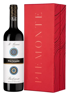 Вино красное сухое Pio Cesare Barbaresco Il Bricco DOCG, 0.75 л 2020, в подарочной упаковке