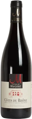 Вино красное сухое Chateau de Marjolet Cotes du Rhone AOC Rouge, 0.75 л 2024