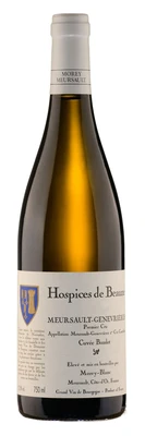 Вино белое сухое Morey-Blanc Hospices de Beaune Meursault-Genevrieres 1-er Cru Cuvee Baudot AOC, 0.75 л 2017