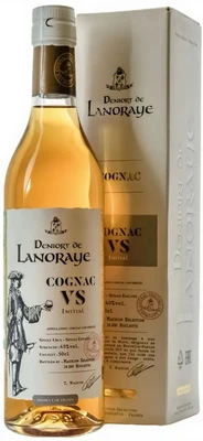 Коньяк Deniort de Lanoraye Initial VS Cognac AOC, 0.5 л в подарочной упаковке