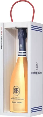 Шампанское белое сухое Besserat de Bellefon Brigitte Bardot Champagne AOC, 0.75 л в подарочной упаковке