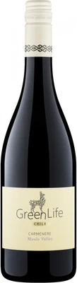 Вино красное сухое GreenLife Carmenere Maule Valley DO, 0.75 л 2022