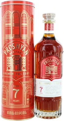Коньяк армянский Proshyan Heritage KV 7 Years Old, 0.5 л в тубе