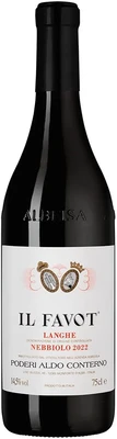 Вино красное сухое Poderi Aldo Conterno Il Favot Nebbiolo Langhe DOC, 0.75 л 2022