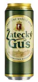 Пиво «Zatecky Gus» в жестяной банке