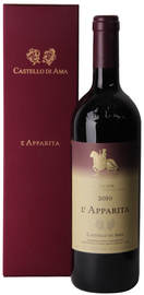 Вино красное сухое «L`Apparita» 2011 г., в подарочной упаковке