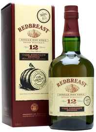Виски ирландский «Redbreast Cask Strength 12 YO» в подарочной ураковке