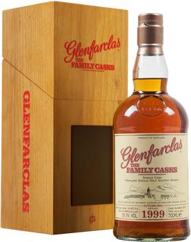 Виски шотландский «Glenfarclas 1999 Family Casks» в подарочной коробке