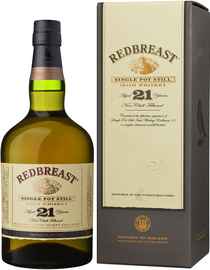 Виски ирландский «Redbreast 21 Years» в подарочной упаковке