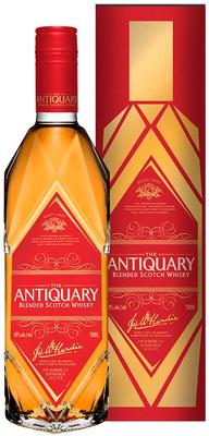 Виски шотландский «Antiquary» в подарочной упаковке
