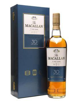 Виски шотландский «Macallan Fine Oak 30 Years Old» в подарочной упаковке
