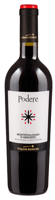 Вино красное полусухое «Podere Montepulciano d'Abruzzo, 1.5 л» 2014 г.