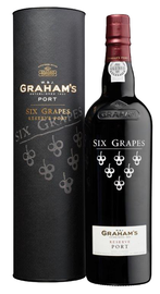 Портвейн «Graham's Six Grapes Reserve Port» в подарочной упаковке