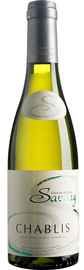 Вино белое сухое «Savary Chablis, 0.375 л» 2013 г.