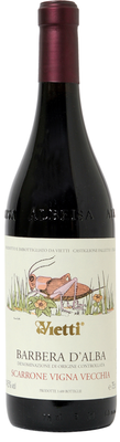 Вино красное сухое «Vietti Barbera d'Alba Scarrone Vigna Vecchia» 2013 г.