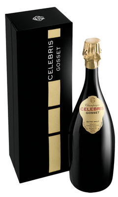 Шампанское белое экстра брют «Celebris Vintage Extra Brut» 2002 г. подарочный набор