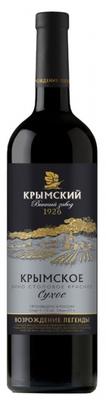 Вино красное сухое «Крымское»