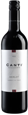 Вино красное полусухое «Canti Merlot» 2015 г.