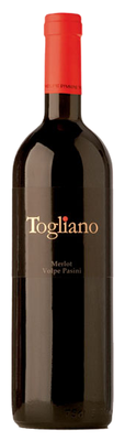 Вино красное сухое «Togliano Merlot Volpe Pasini (Friuli Colli Orientali)» 2013 г.