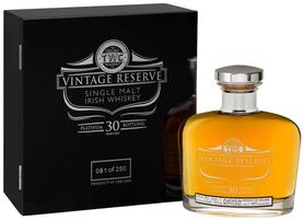 Виски ирландский «Teeling Single Malt Irish Whiskey 30 Years» в подарочной упаковке