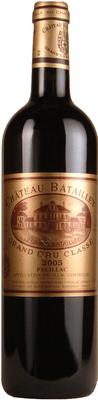 Вино красное сухое «Chateau Batailley, 0.75 л» 2005 г.