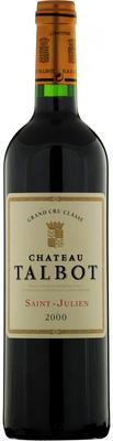 Вино красное сухое «Chateau Talbot St-Julien AOC 4-me Grand Cru Classe» 2000 г.