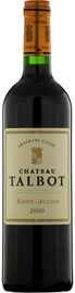 Вино красное сухое «Chateau Talbot» 2000 г.