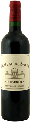 Вино красное сухое «Chateau de Sales» 2009 г.