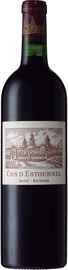 Вино красное сухое «Chateau Cos d'Estournel» 1987 г.