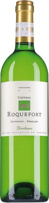 Вино белое сухое «Chateau Roquefort» 2010 г. защищенного наименования по происхождению регион Бордо