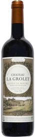 Вино красное сухое «Chateau La Grolet» 2010 г.