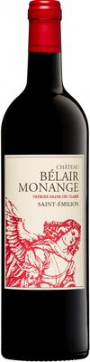 Вино красное сухое «Chateau Belair Monange» 2010 г.
