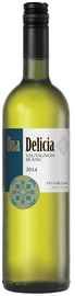Вино белое сухое «Una Delicia Sauvignon Blanc» вино с защищенным наименованием места происхождения