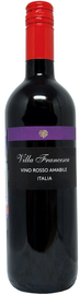 Вино столовое красное полусладкое «Villa Francesca»