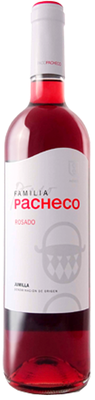 Вино розовое сухое «Familia Pacheco Rosado» с защищенным наименованием места просихождения регион Хумилья