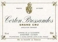 Вино красное сухое «Corton Grand Cru Bressandes» 2003 г.