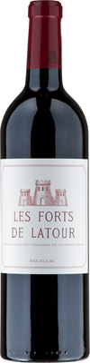 Вино красное сухое «Les Forts de Latour» 1975 г.